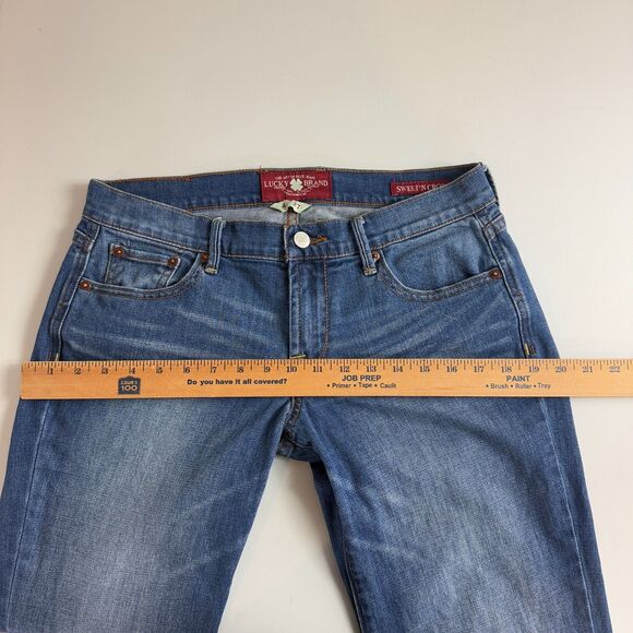 Lucky Brand Women's Sweet N Crop Jeans Medium Wash Size 27 - Picture 7 of 11